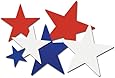 Beistle 55835 10-Pack Star Cutouts, 5-Inch