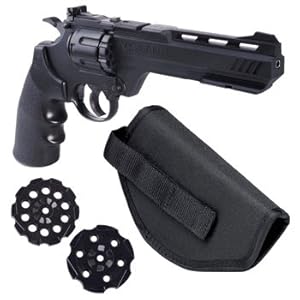 Crosman Vigilante 357 Co2 Air Pistol Kit with Free holster and 3- pack of magazines!