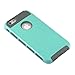 iPhone 6S Case, technext020 Non Slip iPhone 6 6S (4.7) Case Hard Plastic Silicone Protective Case Rubber Bumper Slim Heavy Duty Dual Layer Mint Cover for iPhone 6 (2014) and iPhone 6S (2015)