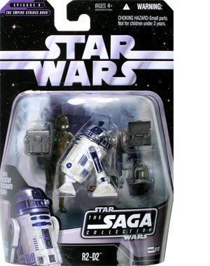 Childrens Toyshop  Toys : Star Wars - The Saga Collection - Basic Figure - R2-D2