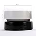 Teagas Glossy White Ceramic Cigarette Ashtray for Men and Women, Outdoors and Indoors Ash Tray, Desktop Smoking Ash Tray for Home office Decoration