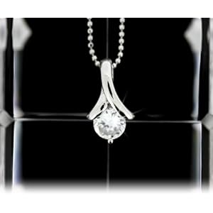 【クリックで詳細表示】大感謝セール品♪♪超売れ筋品/最高級czダイヤモンドネックレス(プラチナ仕上げ)N158WS