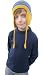 Handmade Alpaca Natural Fiber Hat - Mustard Rainbow (Girls and Boys up to 4 Y...