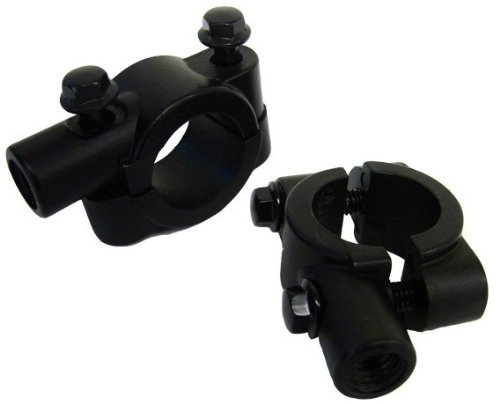 TMS® Aluminum 10mm Mirror Clamp on Mount Adapter 7/8