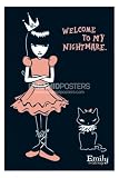 サブカル『EMILY THE STRANGE/エミリー(Nightmare)《PPS041》』ポスター