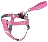 SMALL - PINK/GRAY - Doggles Step In Harness