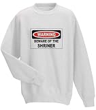 Thumbnail image for WARNING BEWARE OF THE SHRINER YouthSweatshirt (for Kids) in…