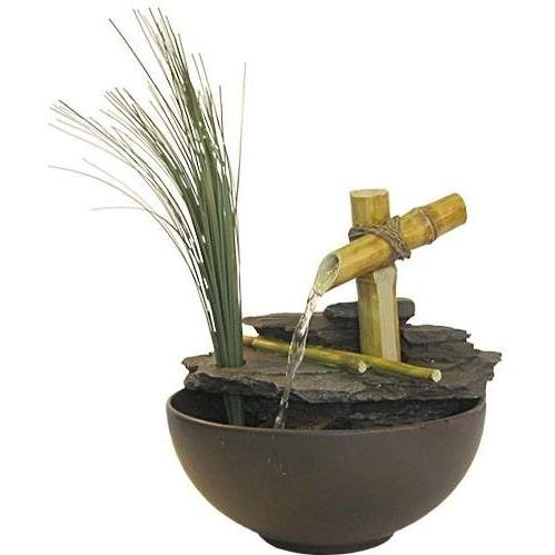 Calm Bamboo Bowl Fountain