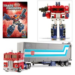 Transformers Universe 25th Anniversary Optimus Prime with DVD