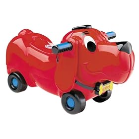 American Plastic Toy Clifford The Big Red Dog Ride-on