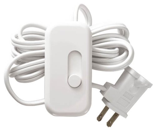 Lutron TT-300H-WH Electronics Plug-In Lamp Dimmer, White