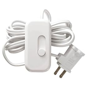 Lutron TT-300H-WH Electronics Plug-In Lamp Dimmer, White by Lutron