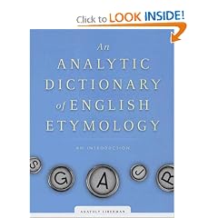 An Analytic Dictionary of English Etymology: An Introduction
