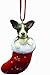 Rat Terrier Christmas Stocking Ornament with 