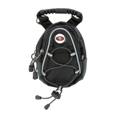 San Francisco 49ers Mini Day Pack, Black