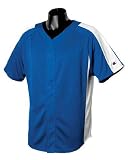 Champion Adult Pieced Mesh Button-Front Baseball Jersey