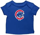 MLB Chicago Cubs Starlin Castro #13 Infant Player Name And Number Envelope Tee By Majestic (DEEP ROYAL, 24M)