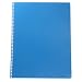 Contec 7166-1 Context Spiral Bound Cleanroom Notebook, Durable Plastic Cover, 11" Length x 8.5" Width (Case of 10)
