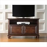 Crosley Furniture Cambridge 42" TV Stand in Vintage Mahogany Finish