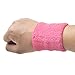GOGO Terry Cloth Wristband, Wrist Sweatband, Various Colors (Price for PIECE) - White