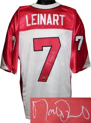 Matt Leinart signed Arizona Cardinals White Prostyle Jersey- Leinart Hologram