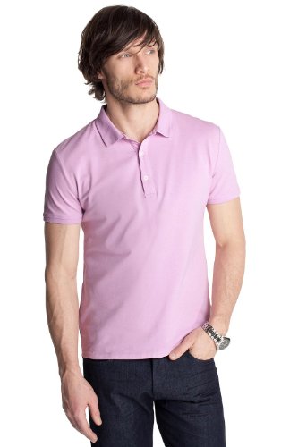 ESPRIT Collection Herren T-Shirt B61640, Gr. 48 (S), Rosa (midday pink 684) Preisvergleich