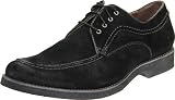 Hush Puppies Men's Commemorate Shoe, Black Washed Suede, 7 M US