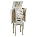 Jewelry : Alexis Jewelry Box (Ivory Finish) (13.125"H x 10.625"W x 37.25"D)