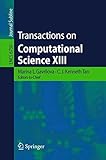 Transactions on computational science XIII