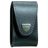 SwissChamp XLT Pouch- Leather/ Black