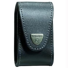 SwissChamp XLT Pouch- Leather/ Black