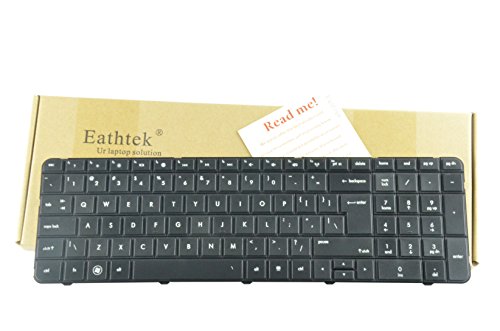 Eathtek New Laptop Black Keyboard for HP Pavilion 640208-001 636376-AB1 AER18U001100 SG-46100-XUA Series US Layout
