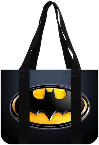 Batman Custom Simple Casual Style Canvas Tote Bag 01 (2 sides)