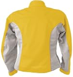 Firstgear Contour Mesh Ladies Motorcycle Jacket Yellow/Grey XS