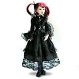 16-Inch Vinyl Ball-Jointed Victorian Gothic Doll: Dark And Defiant Delilah Noir by Ashton Drake