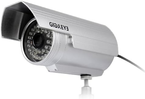 Gigaeye® Waterproof Outdoor Wireless Wifi Bullet IP Camera with IR-Cut Filter, Motion Detection with Email/FTP Alarm, 36 Infrared LEDs for up to 25M Night Vision, iPhone / Android Compatible