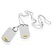 41gCcRuW%2BtL. SL75  10 Karat White Gold High Polish Rectanglar Dog Tag with 18 chain