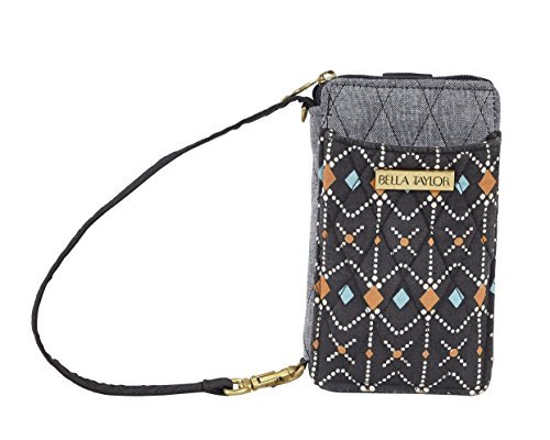 Bella Taylor - Allie Quilted Cotton Wristlet Wallet Purse