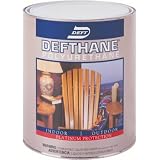DEFT 02504 CLEAR Defthane Satin Polyurethane 1 Qt.