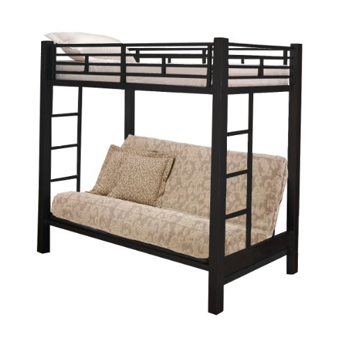 Home Source Industries 13017 Bunk Bed with Convertible Sofa to Full