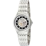 Image of Bulova 96P113 Mens Bva Series Black Silver Watch