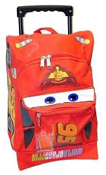 Disney Cars Toddler Rolling Backpack