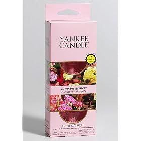 Fresh Cut Roses - Yankee Candle Electric Home Fragrancer Twin Refills by Yankee Candle