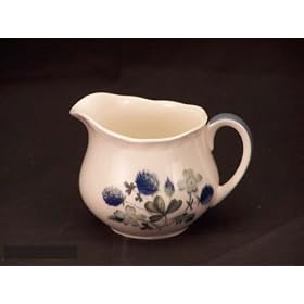ALFRED MEAKIN BLUE CLOVER EE CREAMER