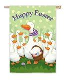 Happy Easter Silk Reflections Garden Size Flag
