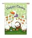 Happy Easter Silk Reflections Garden Size Flag