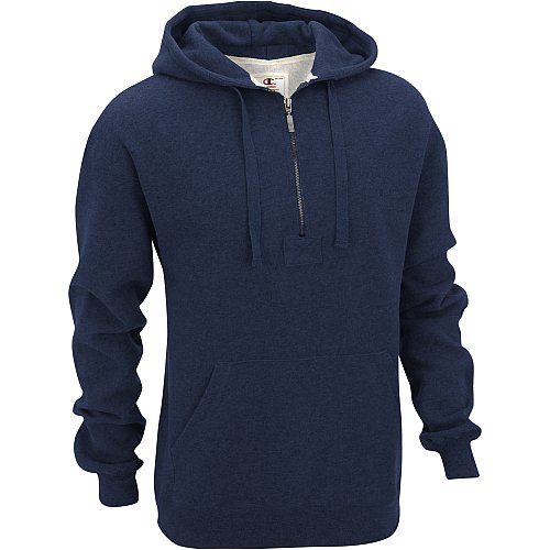 Buy Champion Men Premium Fleece Quarter Zip Hoodie s2294 by Champion