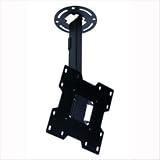 Peerless PC932A Adjustable Tilt Ceiling Mount for 15" to 37" Displays with 9.8" to 13.8" Extension (Black)