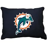 Miami Dolphins Official NFL Dog Pillow Bed