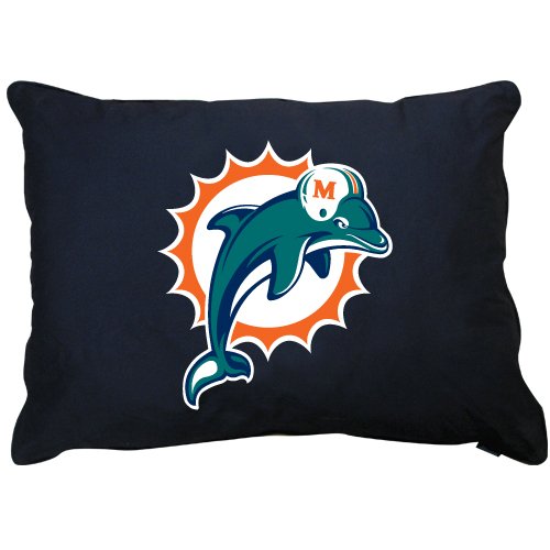 Miami Dolphins Official NFL Dog Pillow Bed